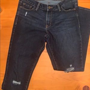 Old Navy Mid Rise Dark Wash jeans